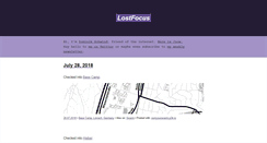 Desktop Screenshot of lostfocus.de